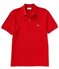 Lacoste Big & Tall Solid Pique Short Sleeve Polo Shirt