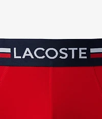Lacoste Branded Waistband Briefs 3-Pack