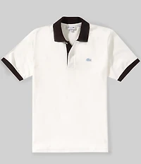 Lacoste Contrast Collar Short Sleeve Polo Shirt