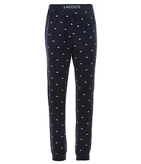 Lacoste Croc Logo Blended Fleece Jogger Pants