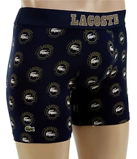 Lacoste Crocodile Printed Stretch Jersey 5#double; Boxer Briefs