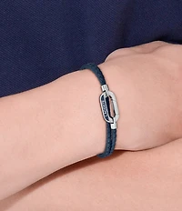 Lacoste Men's Double Braided Line Bracelet