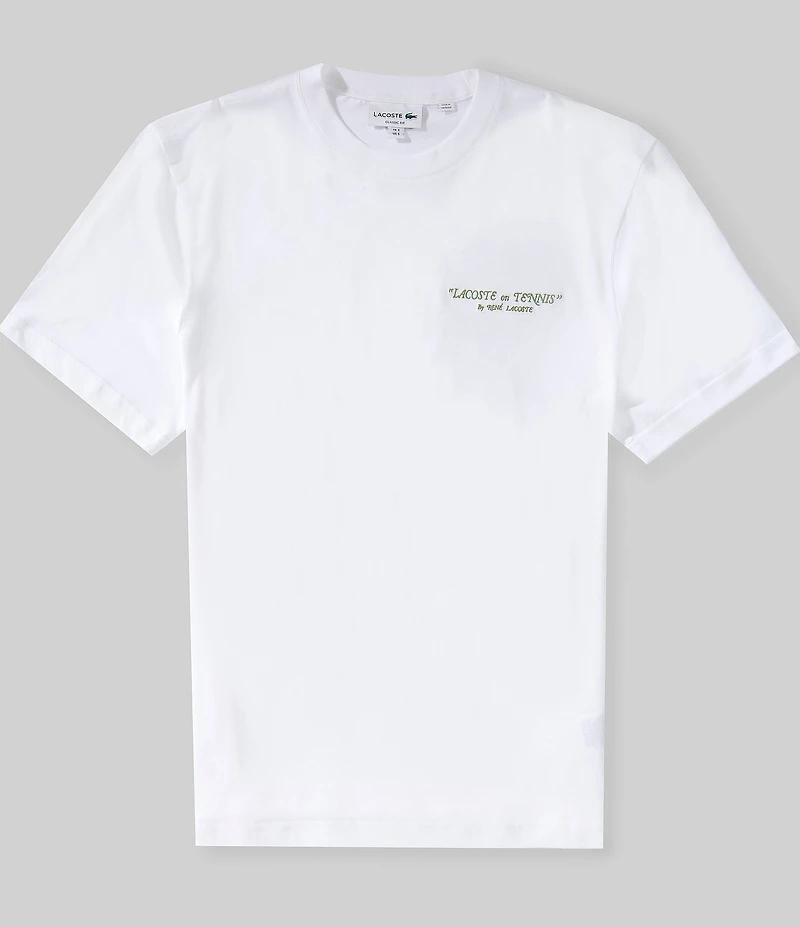 Lacoste Embroidered Short Sleeve T-Shirt