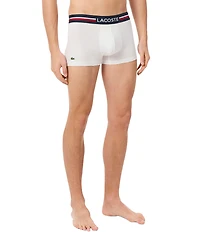 Lacoste #double;French Flag#double; Signature Trunks 3-Pack