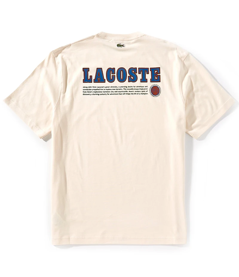 Lacoste Graphic Short Sleeve T-Shirt