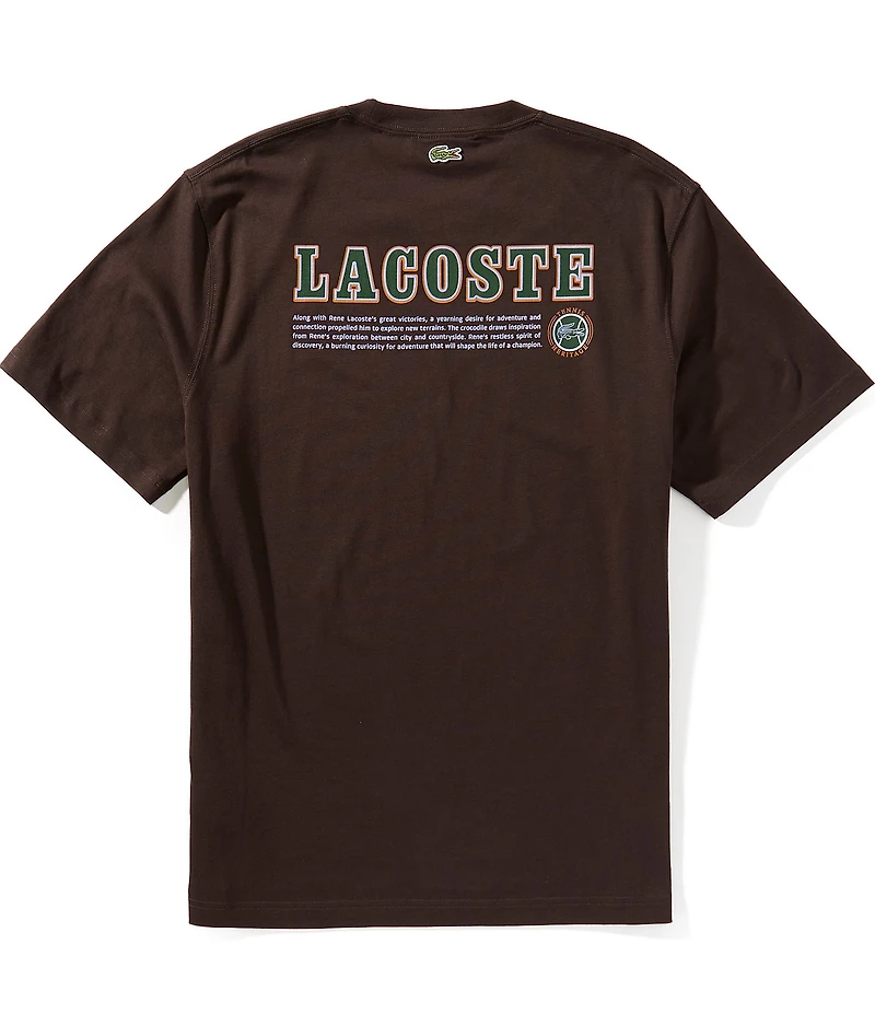 Lacoste Graphic Short Sleeve T-Shirt