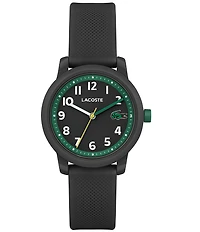Lacoste Kid's 12.12 Three-Hand Light Silicone Strap Watch