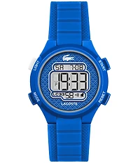 Lacoste Kid's LC33 Digital Silicone Strap Watch