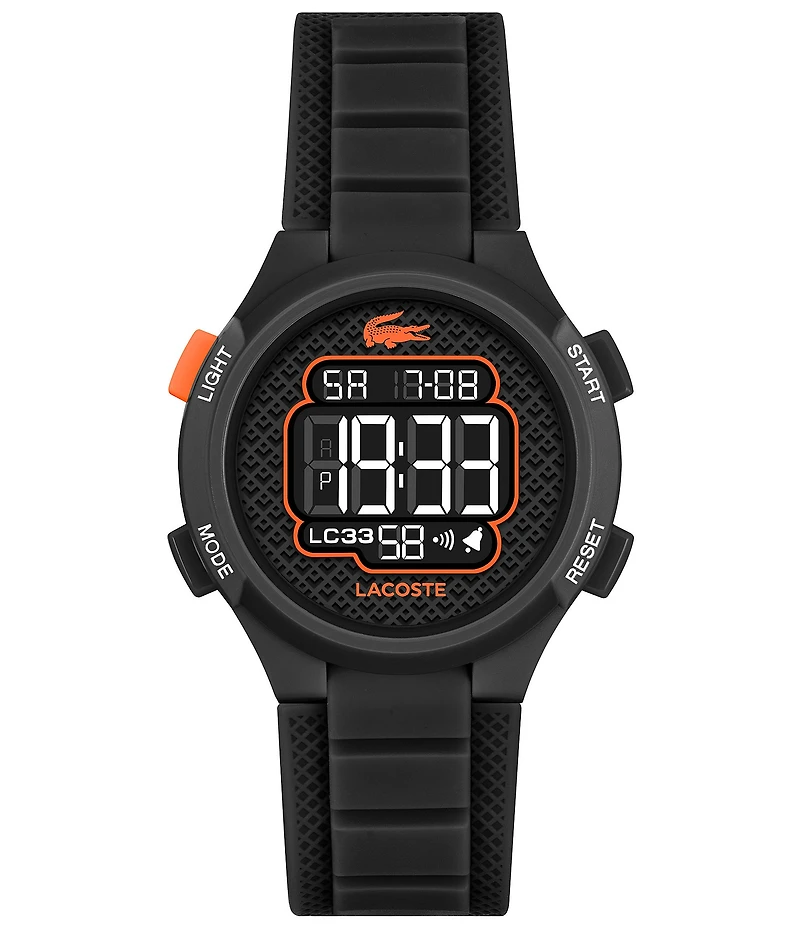 Lacoste Kids LC33 Digital Silicone Strap Watch