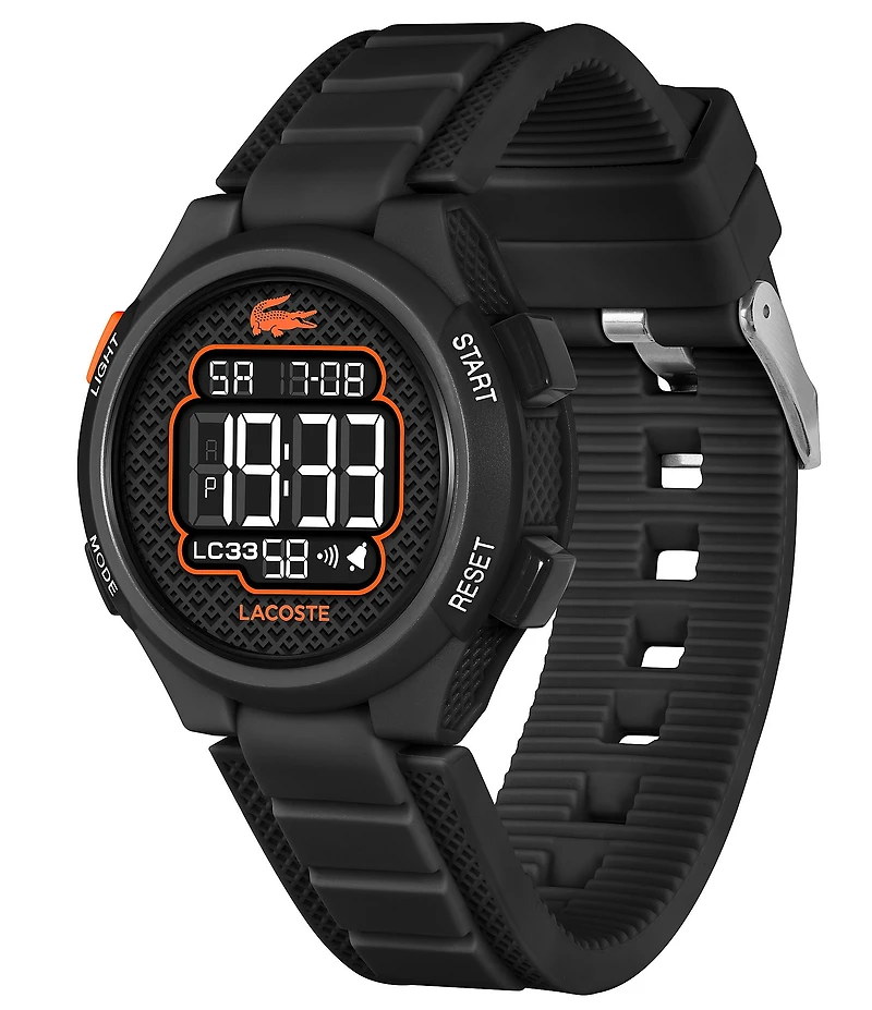 Lacoste Kids LC33 Digital Silicone Strap Watch