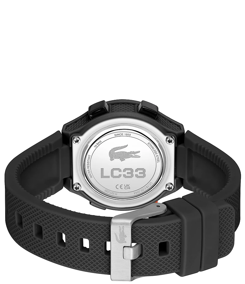 Lacoste Kids LC33 Digital Silicone Strap Watch