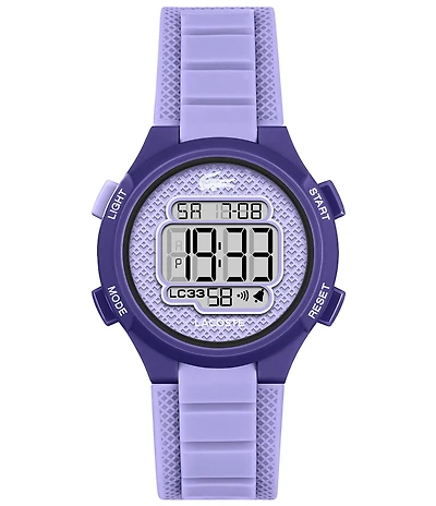 Lacoste Kids LC33 Digital Silicone Strap Watch