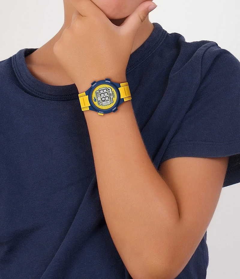 Lacoste Kids LC33 Digital Silicone Strap Watch