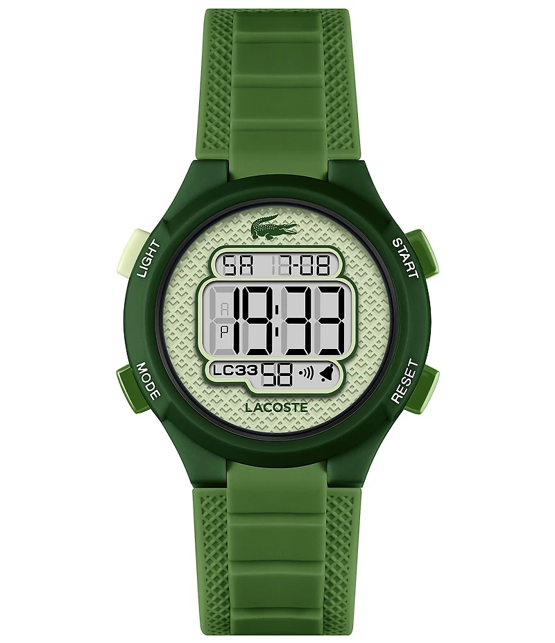 Lacoste Kids LC33 Digital Silicone Strap Watch