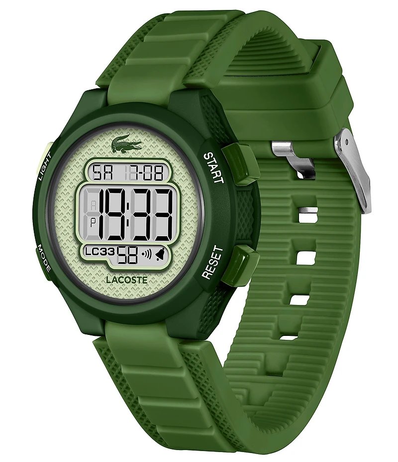 Lacoste Kids LC33 Digital Silicone Strap Watch