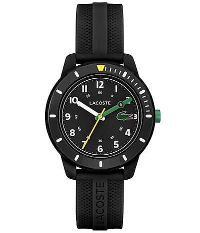 Lacoste Kid's Mini Tennis Analog Silicone Strap Watch