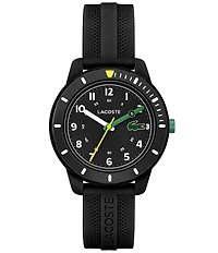Lacoste Kid's Mini Tennis Analog Silicone Strap Watch