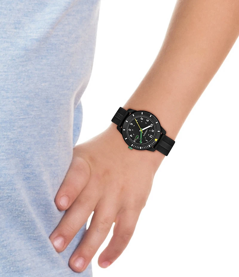 Lacoste Kid's Mini Tennis Analog Silicone Strap Watch