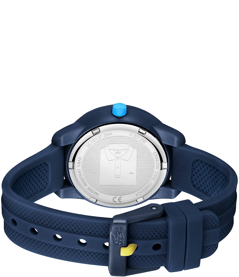 Lacoste Kids Mini Tennis Navy Silicone Strap Watch