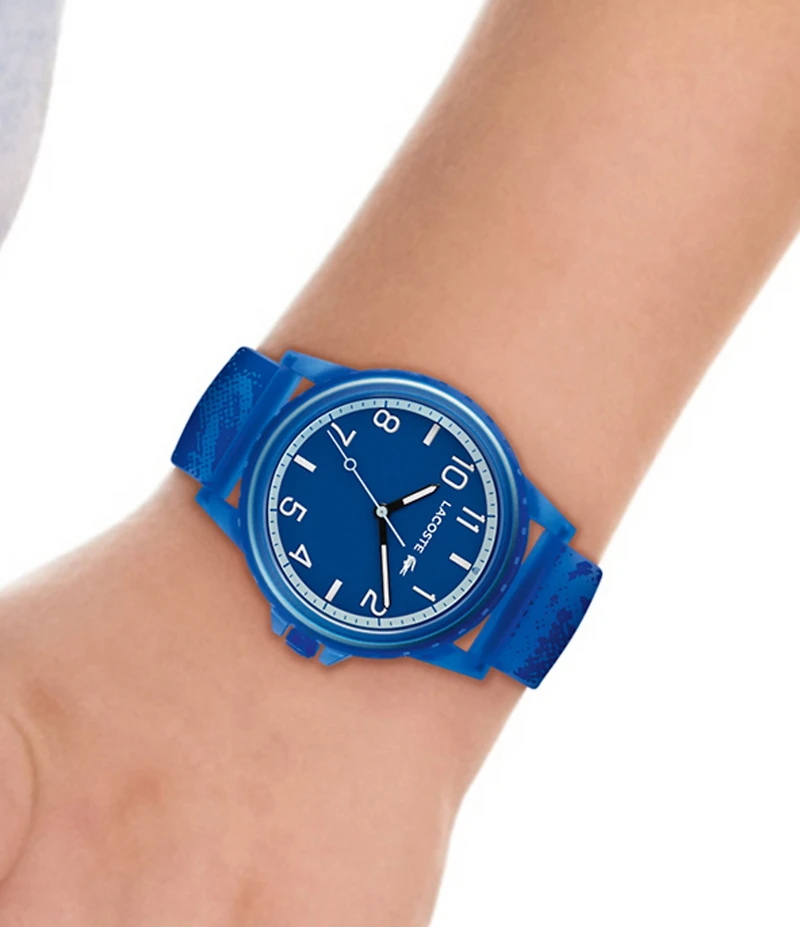 Lacoste Kid's Rider Analog Silicone Strap Watch
