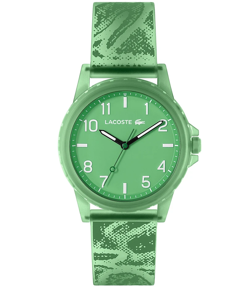 Lacoste Kid's Rider Analog Silicone Strap Watch