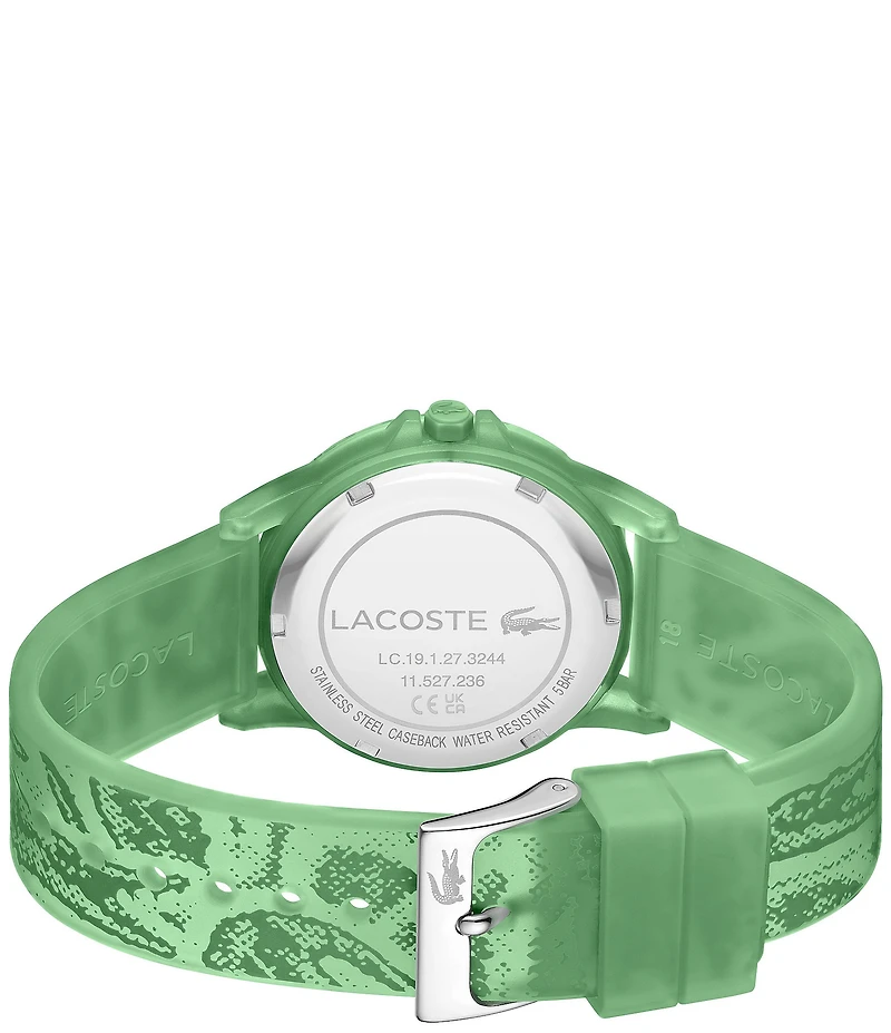 Lacoste Kid's Rider Analog Silicone Strap Watch