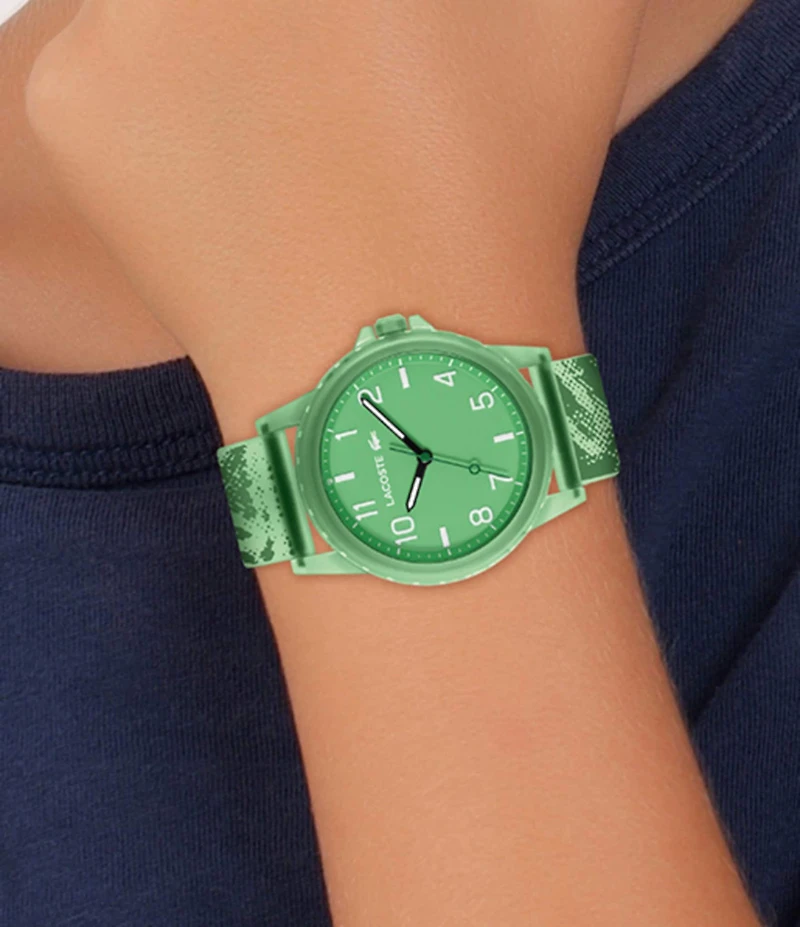 Lacoste Kid's Rider Analog Silicone Strap Watch
