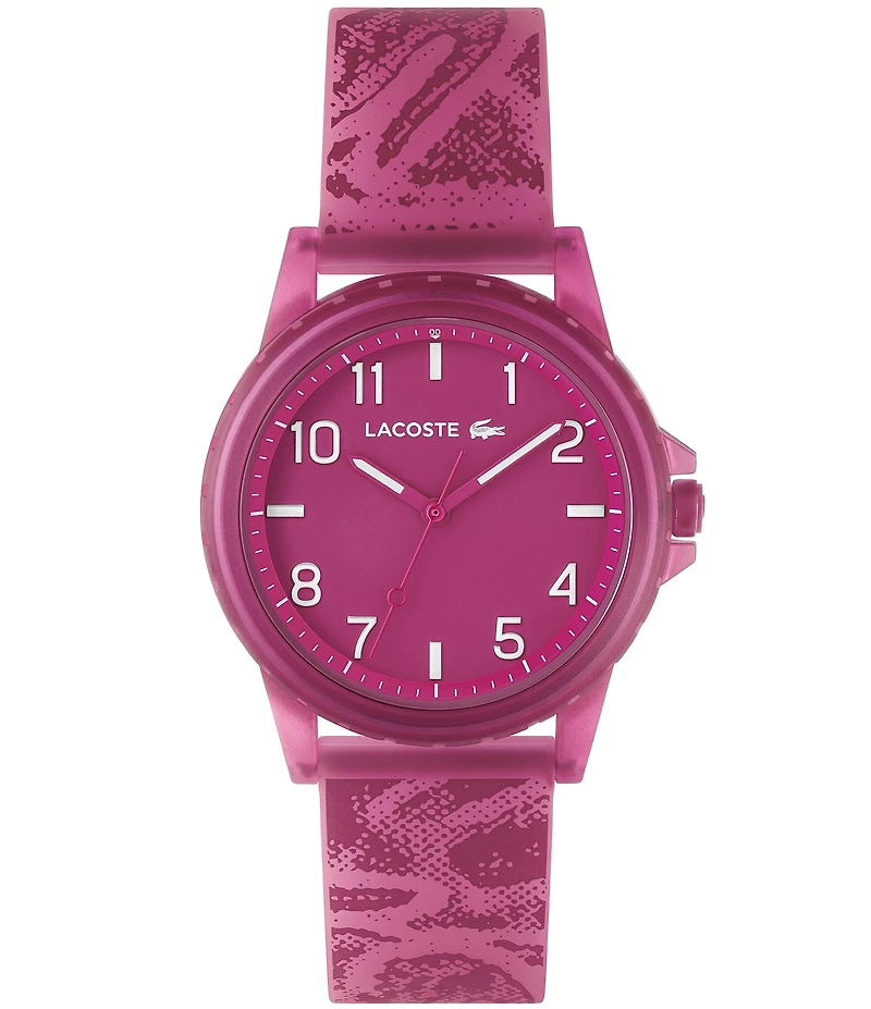 Lacoste Kid's Rider Analog Silicone Strap Watch
