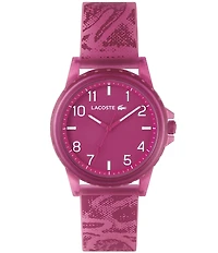 Lacoste Kid's Rider Analog Silicone Strap Watch