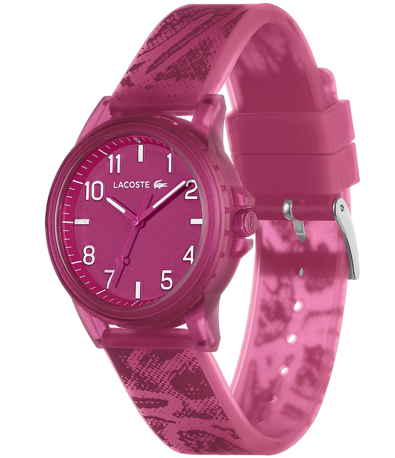 Lacoste Kid's Rider Analog Silicone Strap Watch