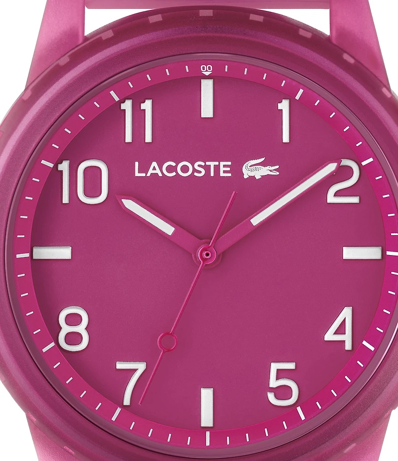 Lacoste Kid's Rider Analog Silicone Strap Watch