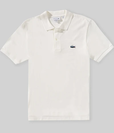 Lacoste Landscape Crocodile Pique Short Sleeve Polo Shirt