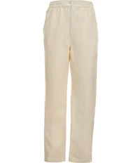 Lacoste Linen Blend Twill Chino Straight Leg Pants
