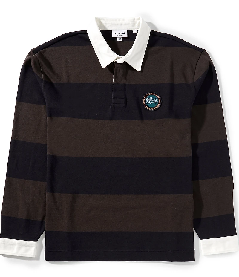 Lacoste Long Sleeve Rugby Polo Shirt