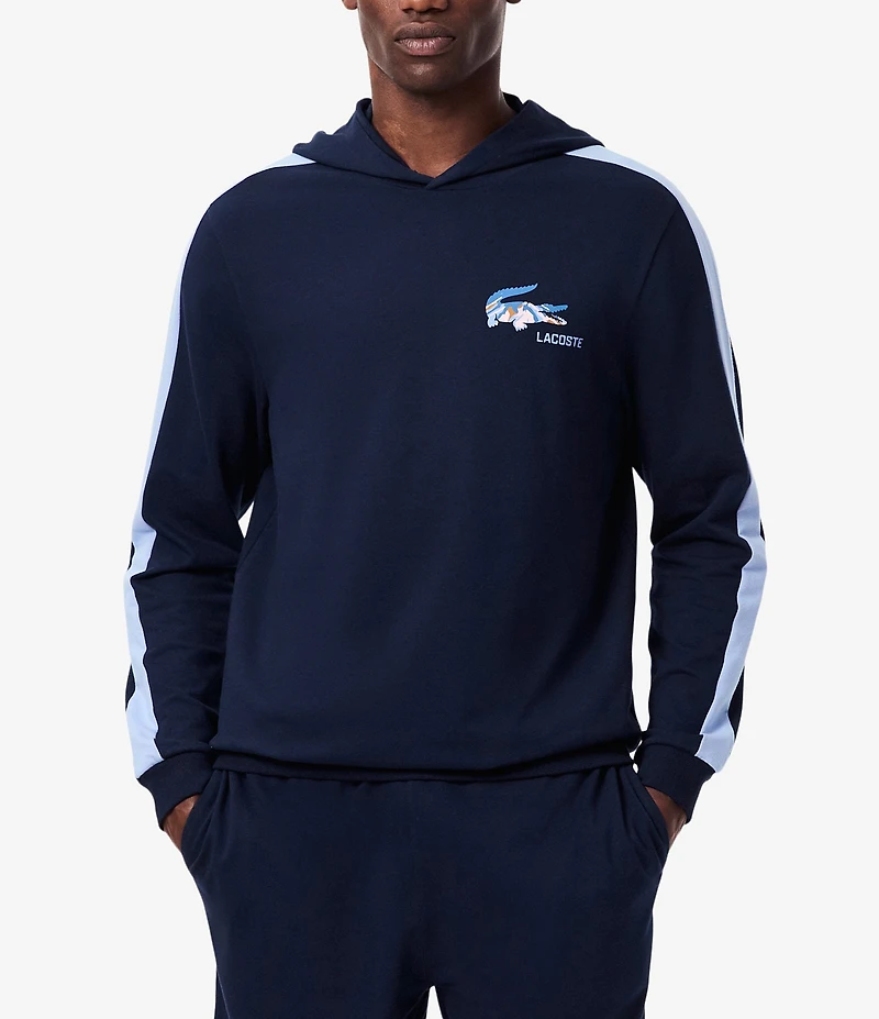 Lacoste Long Sleeve Sleepwear Hoodie