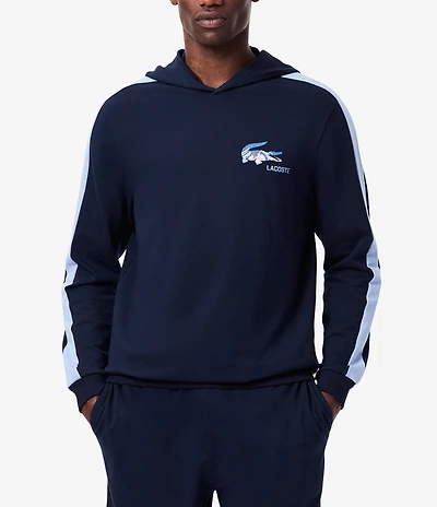 Lacoste Long Sleeve Sleepwear Hoodie