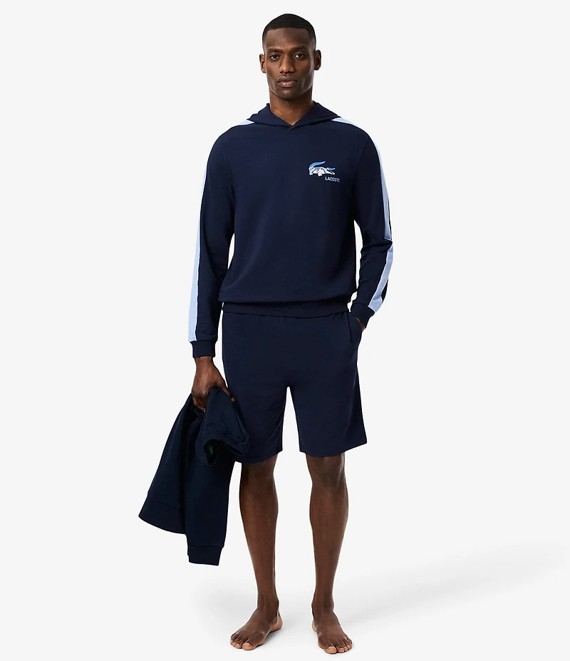 Lacoste Long Sleeve Sleepwear Hoodie