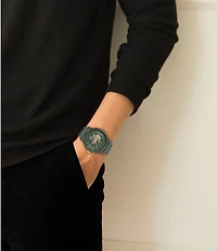 Lacoste Men's 12.12 Automatic Leather Strap Watch