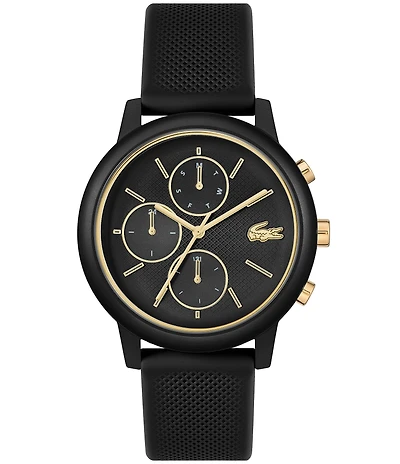 Lacoste Men's 12.12 Move Chronograph Silicone Strap Watch