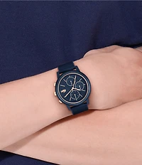 Lacoste Men's 12.12 Move Chronograph Silicone Strap Watch