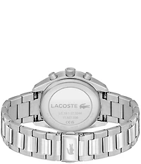 Lacoste Men's 42mm Vancouver Chronograph Stainless Steel Bracelet Watch