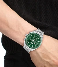 Lacoste Men's 42mm Vancouver Chronograph Stainless Steel Bracelet Watch
