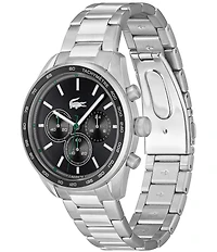 Lacoste Men's 42mm Vancouver Chronograph Stainless Steel Bracelet Watch