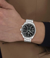 Lacoste Men's 42mm Vancouver Chronograph Stainless Steel Bracelet Watch
