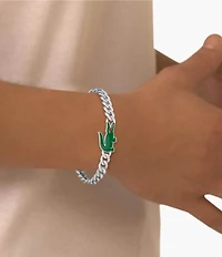 Lacoste Men's Arthor Collection Stainless Steel Chain Bracelet