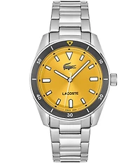 Lacoste Men's Boston Analog Stainless Steel Bracelet Watch