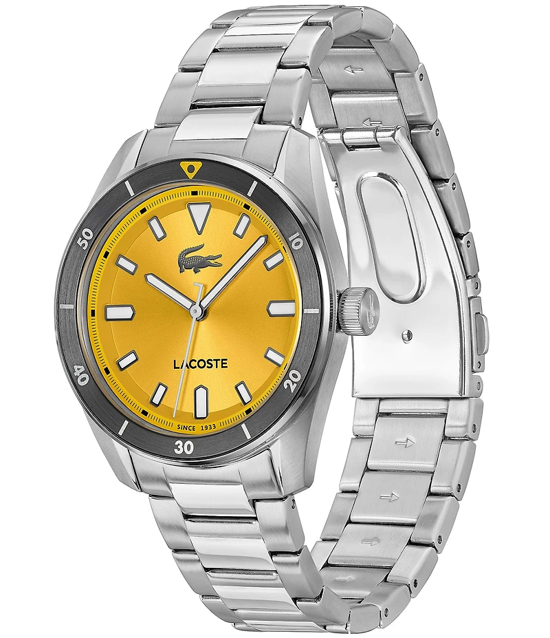 Lacoste Men's Boston Analog Stainless Steel Bracelet Watch