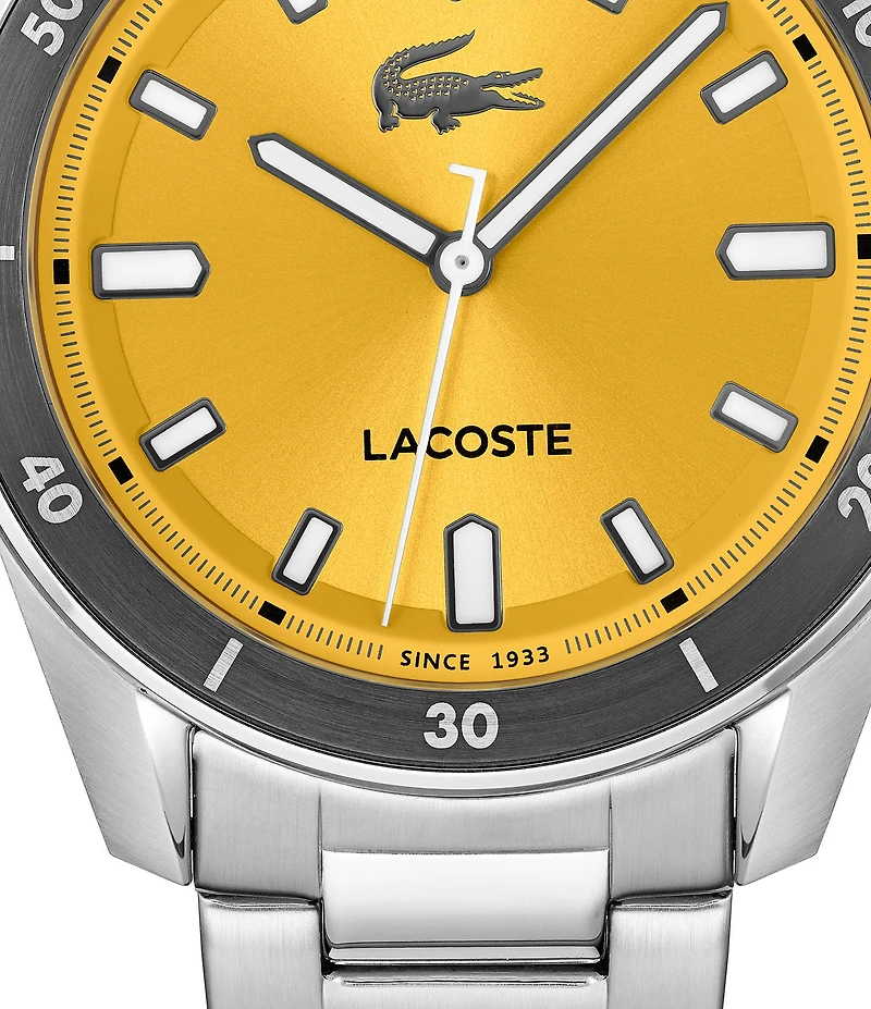 Lacoste Men's Boston Analog Stainless Steel Bracelet Watch