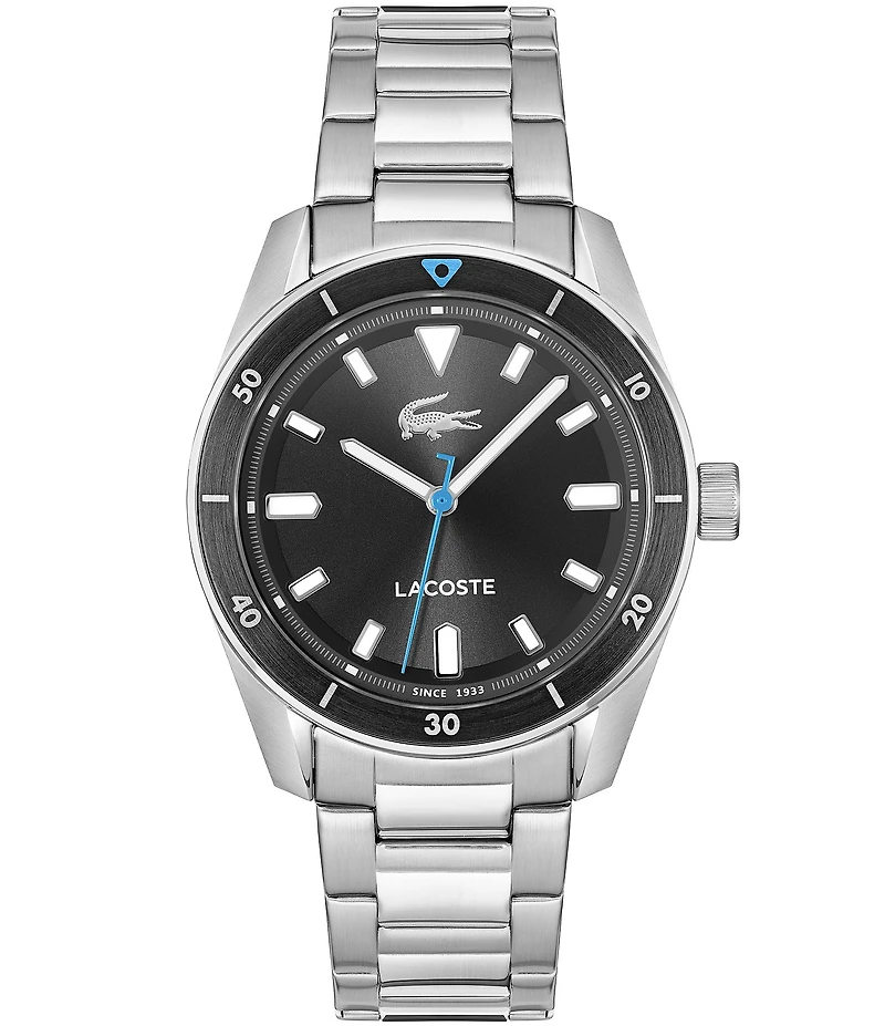 Lacoste Men's Boston Analog Stainless Steel Bracelet Watch
