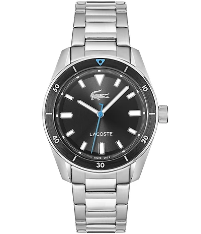 Lacoste Men's Boston Analog Stainless Steel Bracelet Watch